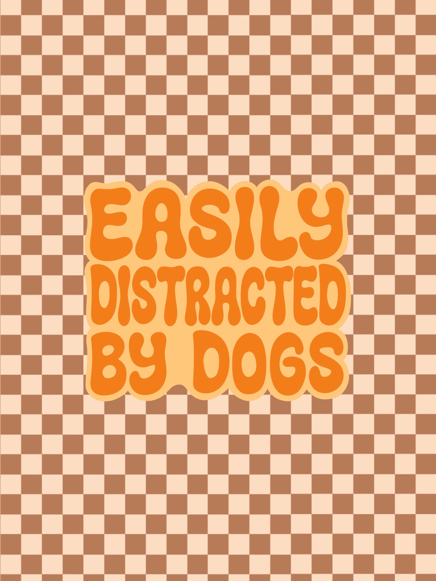 Easily Distracted Sticker