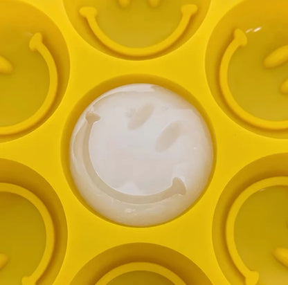 Moule en silicone visage souriant