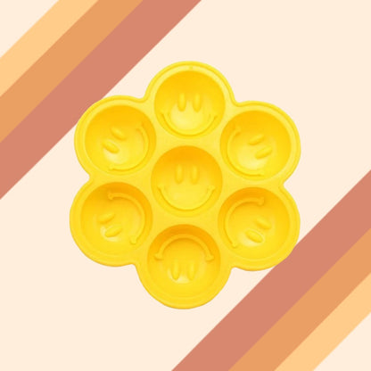 Moule en silicone visage souriant